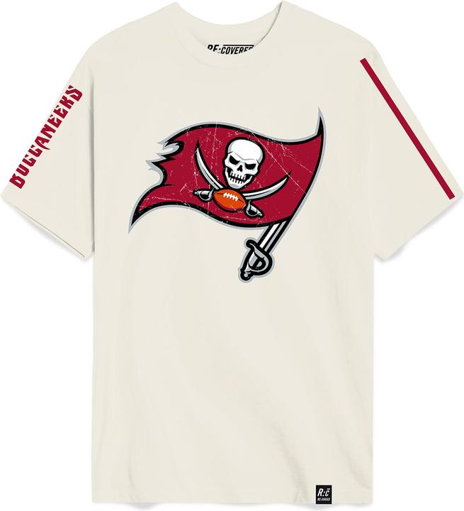 Recovered Re:Covered Shirt - NFL Tampa Bay Buccaneers ecru weiss - XXL (XXL)