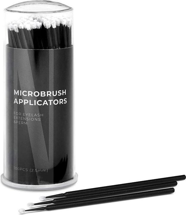 Actual product image NoName Microbrush Applicators 100 Pieces Eyelash Disposable Extensions 2.5mm