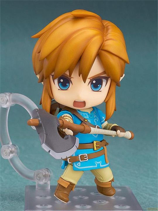Actual product image Good Smile Company The Legend Of Zelda Nendoroid Actionfigur Link Breath of the Wild Ver. DX Edition (5th-run) 10 cm