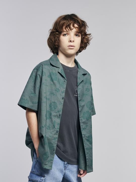 Immagine prodotto Jonen Jungen Hawaiihemd aus Popeline (158, 164)