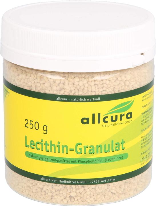 Produktbild Allcura Lecithin-Granulat, 250 g Pulver (1 Stück, Pulver, 250 g)