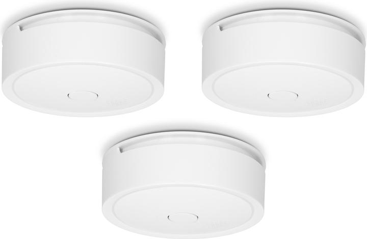 Actual product image Alecto SA63 - Draadloze koppelbare rookmelder 10 jaar, 3 pack, wit