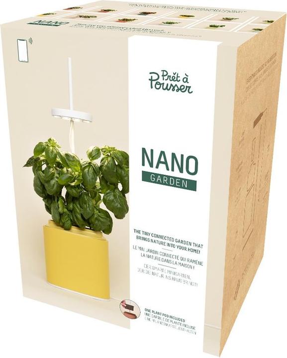 Image du produit Prêt à Pousser Pot pour herbes aromatiques Nano, Mimosa Yellow (13.50 cm)