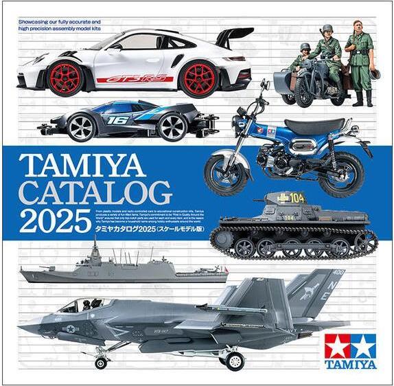Produktbild Tamiya Modellbaukatalog 2025 4 Lang.