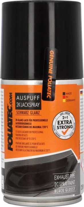 Produktbild Foliatec Auspufflack (Schwarz, 0.25 l)