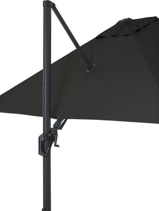Produktbild Siena Garden Elio N+ Ampelschirm anthrazit/anthrazit 300 x 300 cm (3 m)