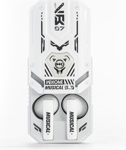 Actual product image Wekome Wireless headphones Bluetooth V5.3 TWS Whit (5 h, Wireless)