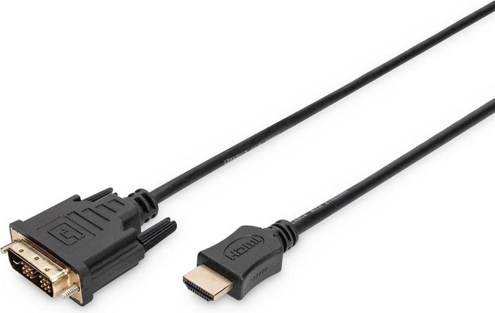 Produktbild Digitus DVI — HDMI (Typ A) (2 m, HDMI, DVI)
