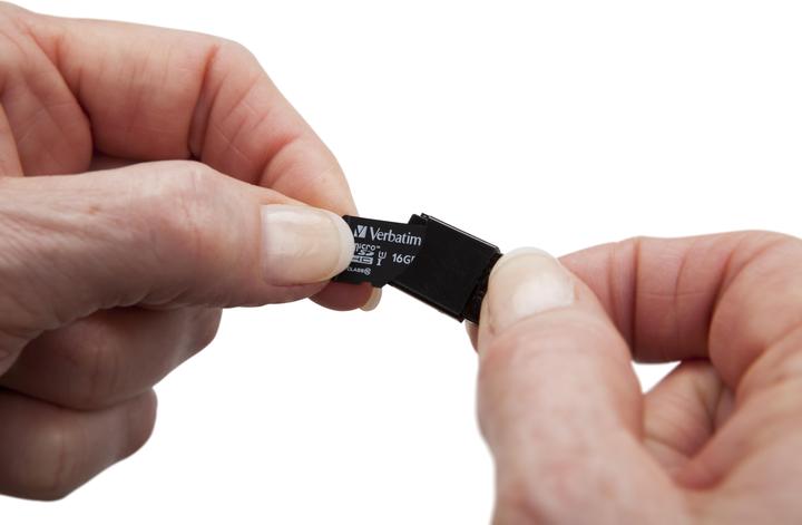 Actual product image Verbatim Tablet U1 Microsdhc/Sdxc Card (64 GB, microSDHC, U1, UHS-I)