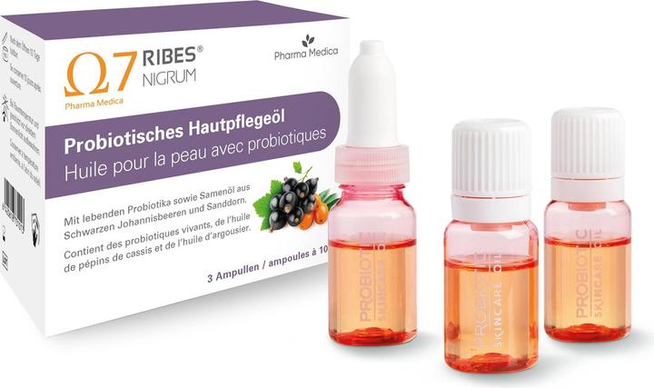 Produktbild Ribes Nigrum Probiotisches Hautpflege-Öl Amp 3 Stk (Körperöl, 90 ml)