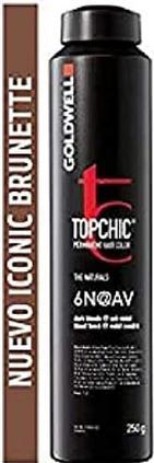 Image du produit Goldwell Topchic Elumenated (6N@AV - blond foncé élumé violet frêne foncé)