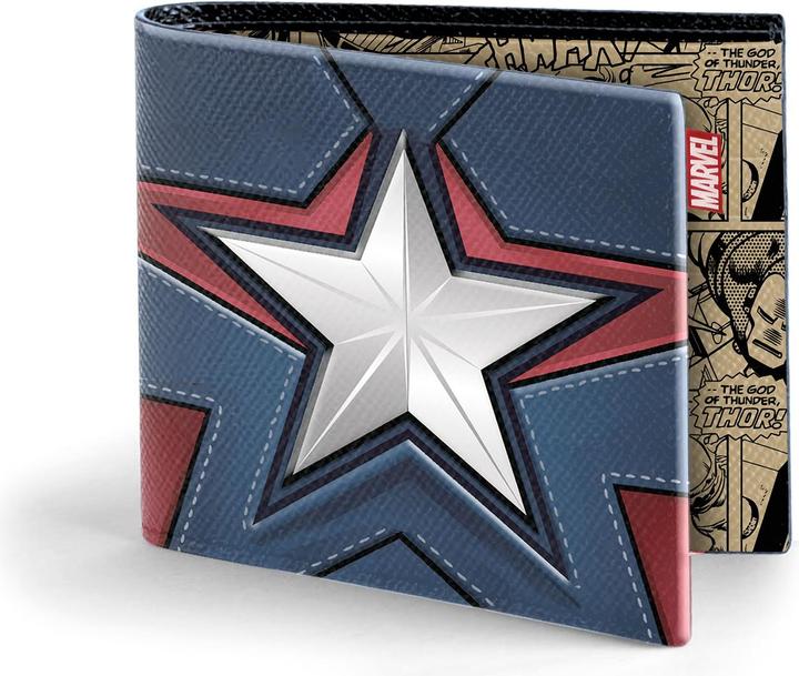 Karactermania CAPTAIN AMERICA - Comics - Portefeuille à 2 Volets