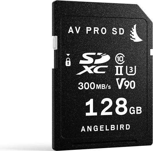 Actual product image Angelbird AV PRO V90 (128 GB, SDXC, U3, UHS-II)