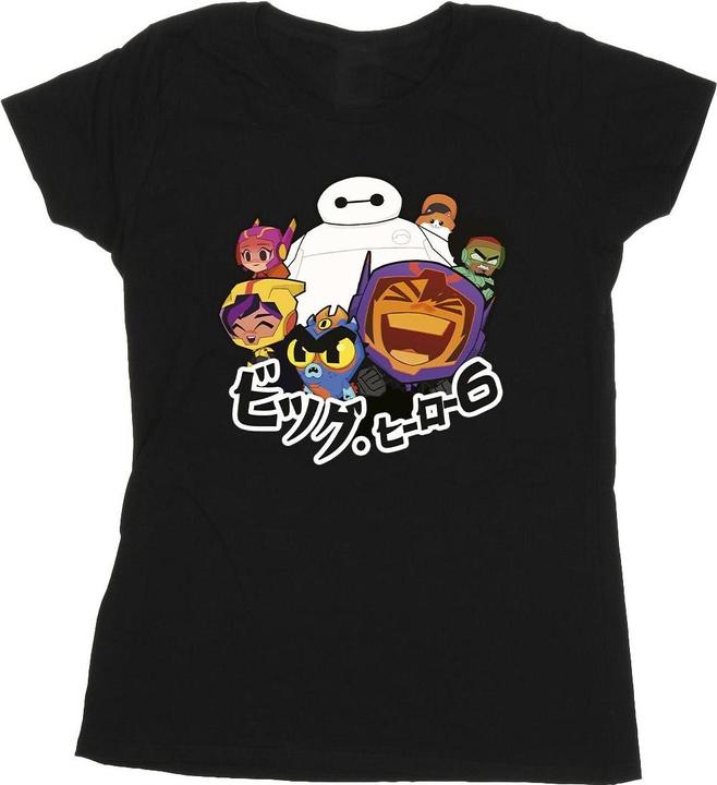 Disney Big Hero 6 Baymax Group Manga TShirt (S)
