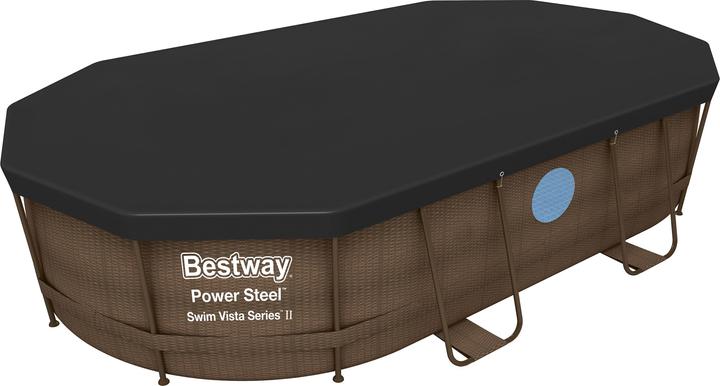 Actual product image Bestway Oval Pool Cover for 4.27 m x 2.50 m Above Ground Pools