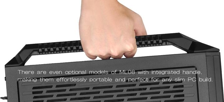 Image du produit Silverstone SST-ML08B-H w/ Handle ITX (Mini-ITX)