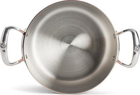 Actual product image de Buyer Prima Matera cooking pot induction, with lid (24 cm, Pot, Copper, Stainless steel)