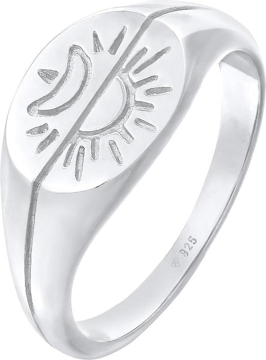 Produktbild Elli Halbmond, Siegelring, Sonne (54, 925 Silber)