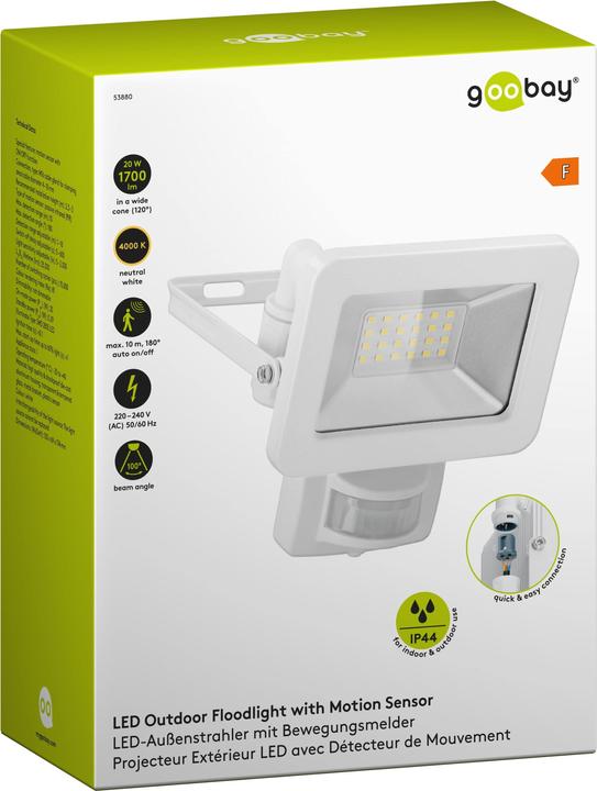 Produktbild Goobay LED-Aussenstrahler (1706 lm, IP44)