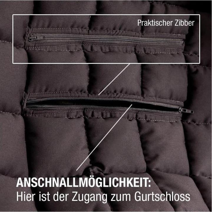 Produktbild Doctor Bark 3-Sitz-Autodecke (Hund, Waschmaschinenfest, Atmungsaktiv)