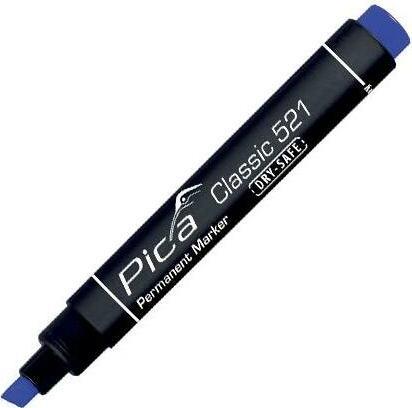 Produktbild Pica Permanentmarker (Blau, 6 mm, 10 x)