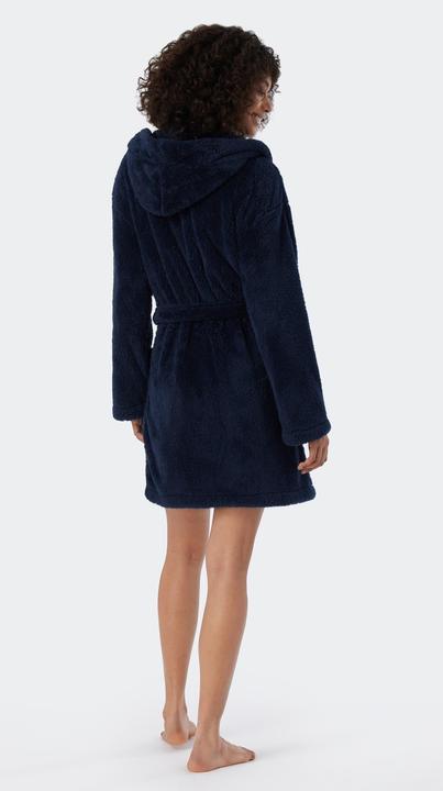 Produktbild Schiesser Teddy Fleece Morgenmantel / Bademantel (S)