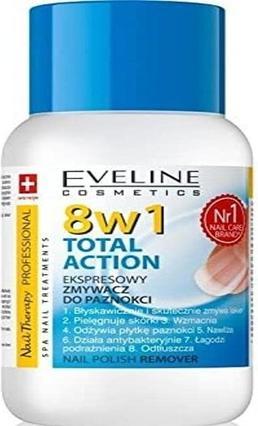 Eveline Nail Therapy Total Action 8in1 express nail polish remover 150ml