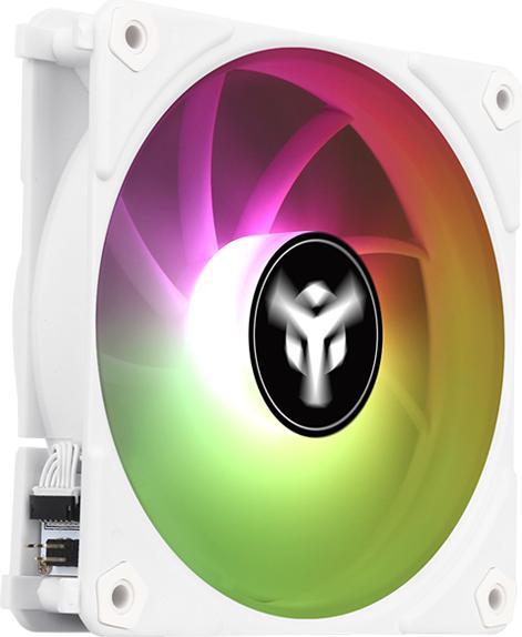 Produktbild Itek UW12 Computergehäuse-Lüfter 12 cm Weiss (120 mm, 3 x)
