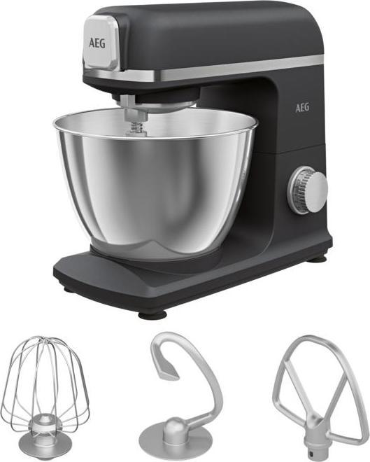 Image du produit AEG KM5-1-4BPT, 5 l, Zwart, Parel, 1,2 m, Roestvrijstaal, Metaal, 1200 W (1200 W)