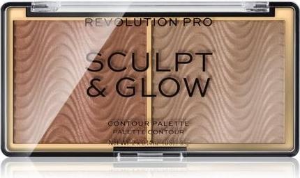 Actual product image I Heart Revolution Revolution PRO Sculpt And Glow palette - Light-Medium 8 g (8 g)