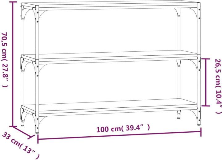 Produktbild VidaXL Leska (100 x 33 x 70.5 cm)