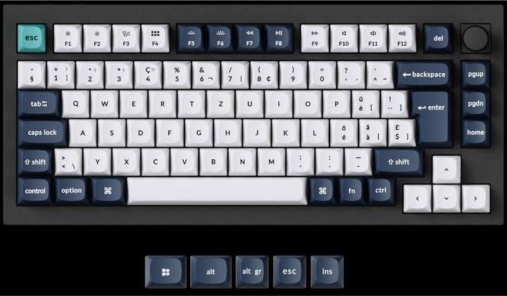 Keychron Q1 Max (CH, Kabelgebunden, Kabellos)