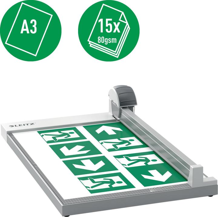 Produktbild Leitz PRECISION OFFICE - Rollenschneider (15 Blätter, A3)