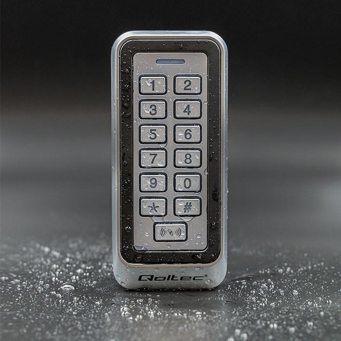 Produktbild Qoltec 52443 Code lock TRITON with RFID (Schlüsselkarte)