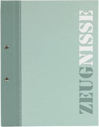 Goldbuch Zeugnismappe A4 2-colored grün (A4, 10 x)