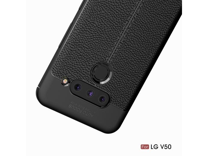 Image du produit Screenguard LG V50 ThinQ 5G Housse cuir Design TPU Cover (LG V50 ThinQ)