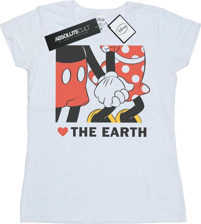 Disney Mickey Mouse Heart The Earth TShirt (XXL)