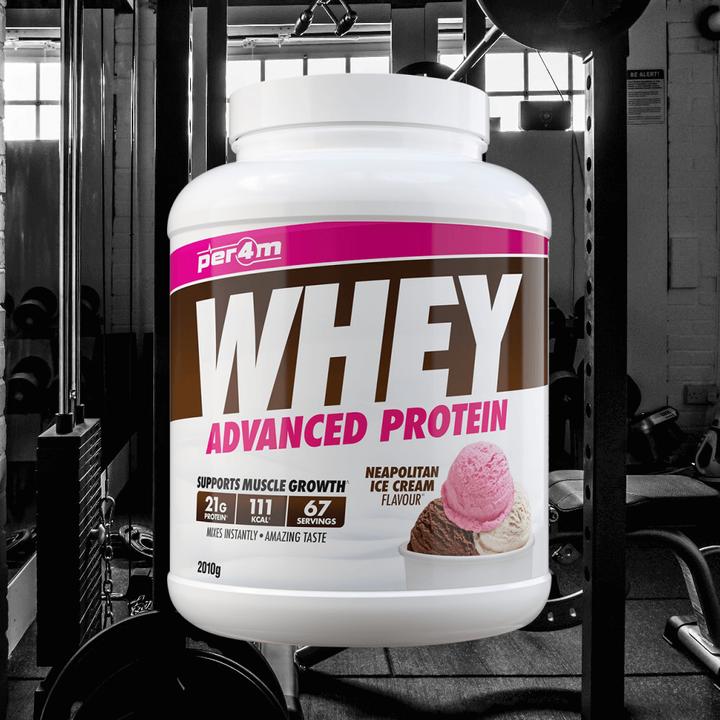 Actual product image Per4m Whey Advanced Protein (Neapolitan Ice Cream, 1 pcs., 2292 g)