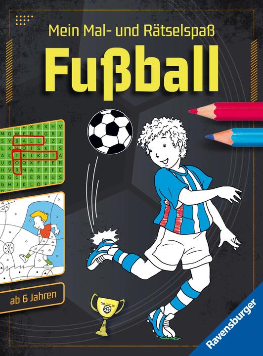 Ravensburger Mein Mal- und Rätselspass: Fussball