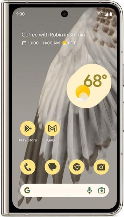 Immagine prodotto Google Pixel Fold (256 GB, Obsidian, 7.60", SIM + eSIM, 48 Mpx, 5G)