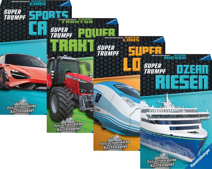 Image du produit Ravensburger Super locomotives (Allemand)