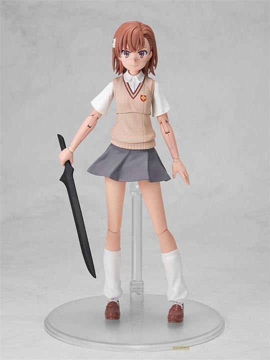Actual product image Kadokawa A Certain Scientific Railgun T Plastic Model Kit Mikoto Misaka 16 cm