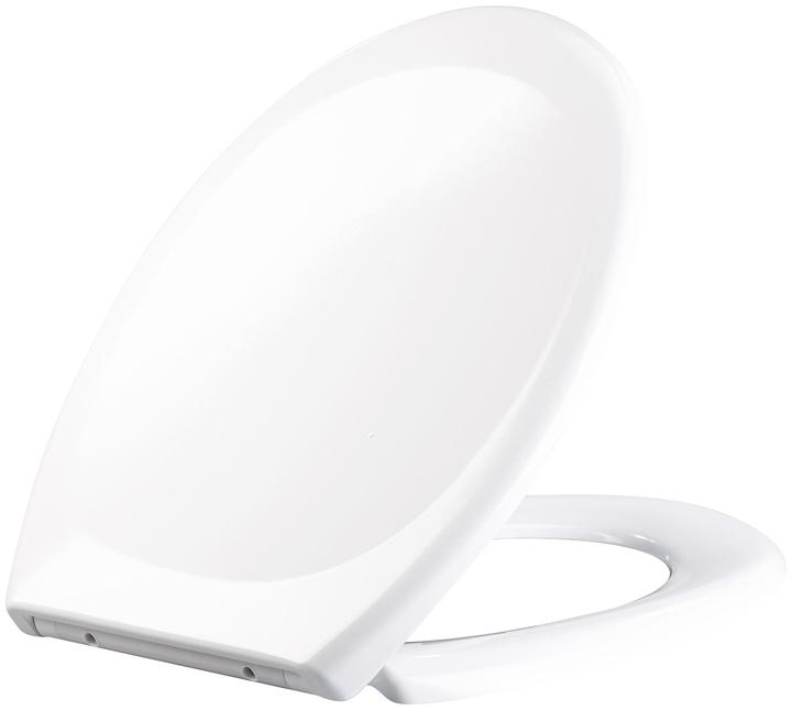 Produktbild BadeStern Universal-WC-Sitz, O-Form, Absenkautomatik, antibakteriell beschichtet