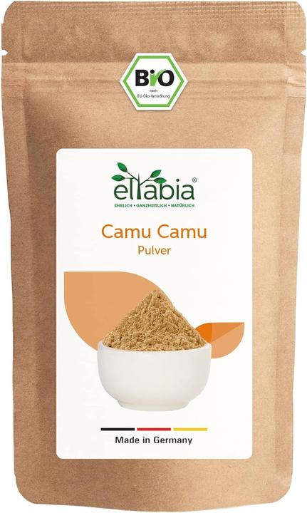 Eltabia Bio Camu Camu Pulver hochdosiert mit natürlichem Vitamin C aus Brasilien (Pulver, 200 g)