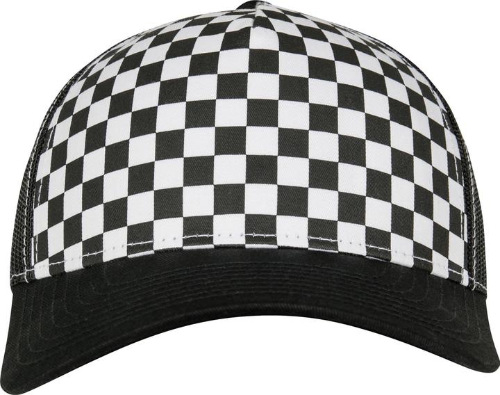 Produktbild Flexfit Schachbrettmuster Retro Trucker Kappe (One Size)