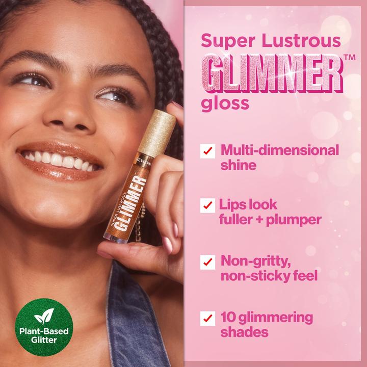 Image du produit Revlon Super Lustrous Glimmer Gloss Happy Hour (004)