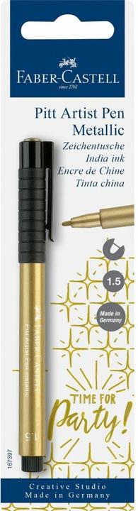 Actual product image Faber-Castell Tuschestift (Gold, 1 x)