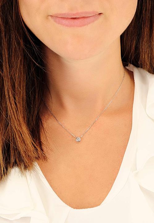 Image du produit Muau Pendentif sertissage (Or blanc 750)