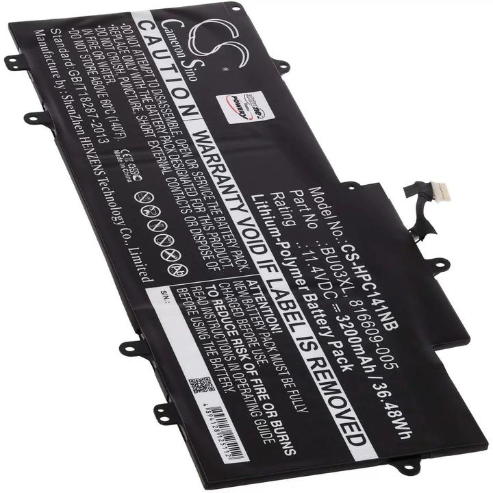 Actual product image AccuCell Battery HP Chromebook 14 G4 / Type 816609-005 (3200 mAh)