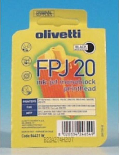 Produktbild Olivetti Schwarz - Original - Tintenpatrone (BK)